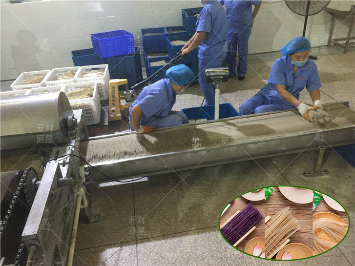 粉絲機(jī)粉條機(jī)免搓洗免冷凍，加工一次成型